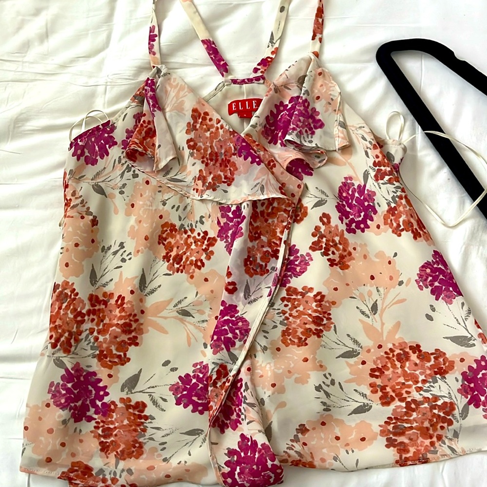 Romantic Strappy Blouse